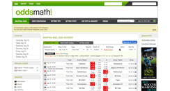 Desktop Screenshot of oddsmath.com